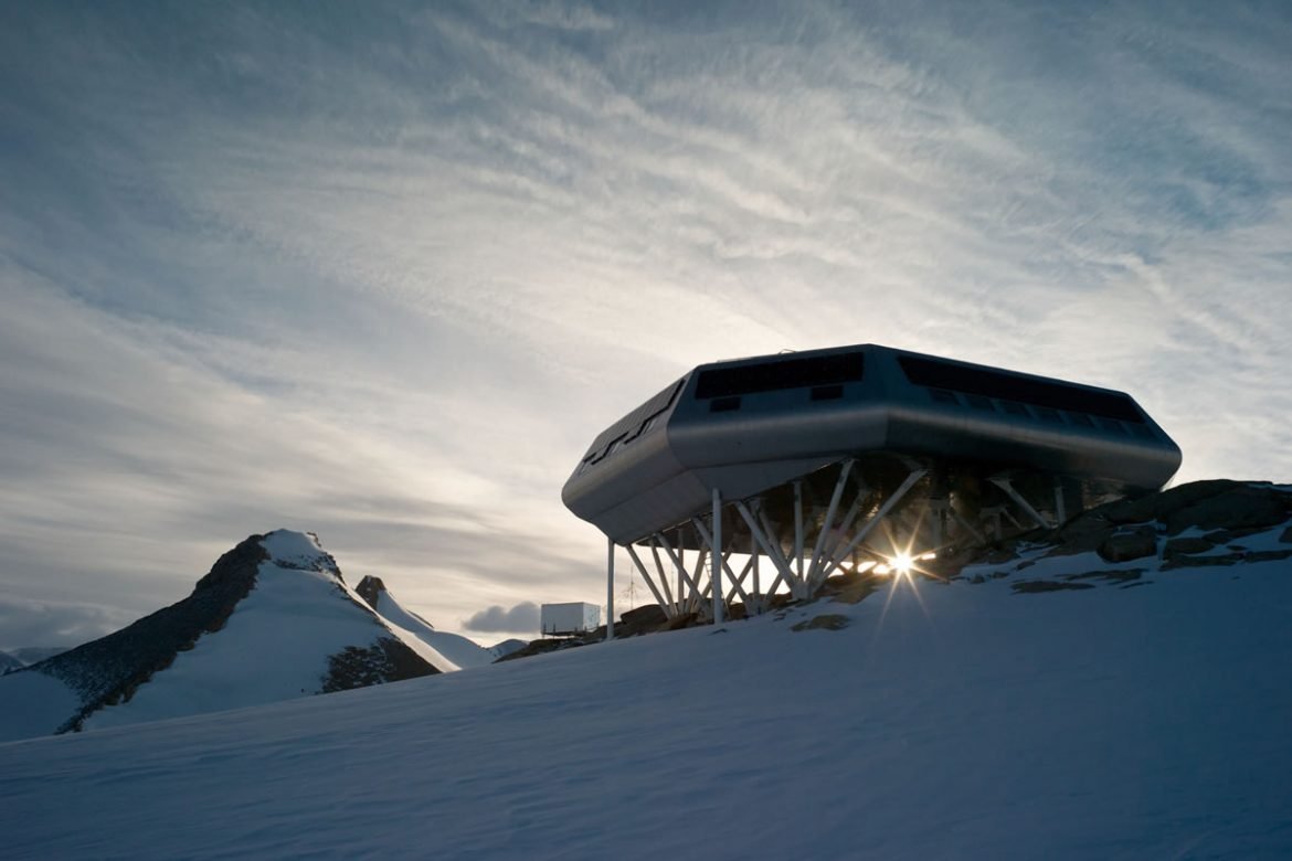Water Mist System on Princess Elisabeth Antarctica