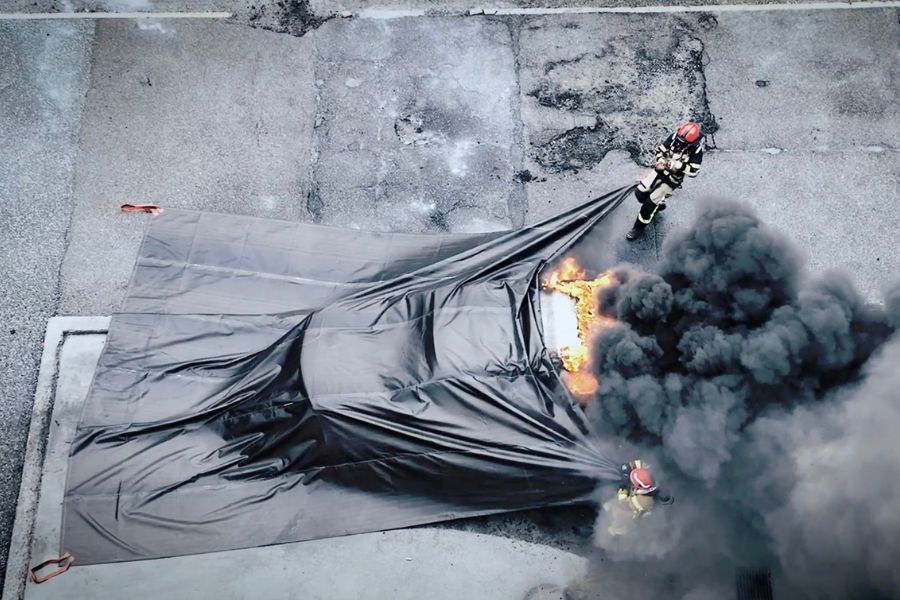 CheckFire & Bridgehill Partner on Fire Blankets for Lithium-Ion Fires